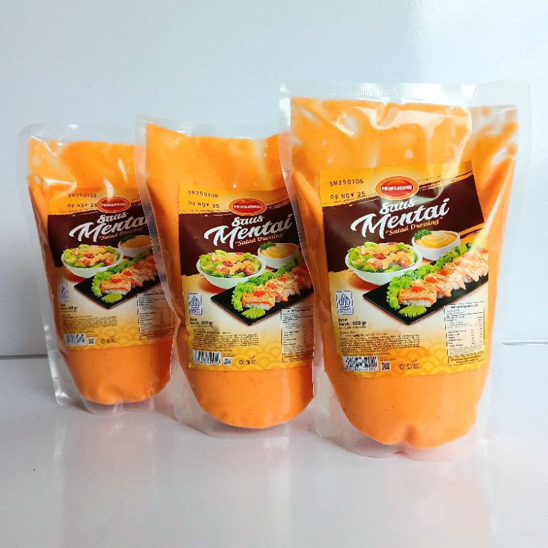 

RB Saos Sambal Mentai Prima Agung 500gr ( Pak ) [ Original ]