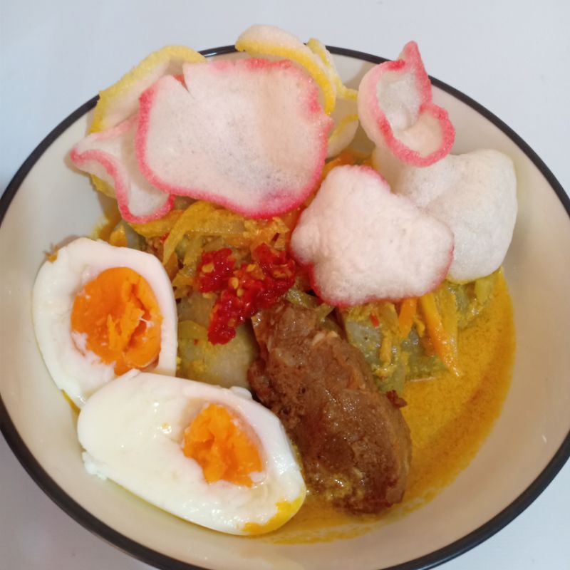 

Lontong Sayur Homemade Khusus Instan
