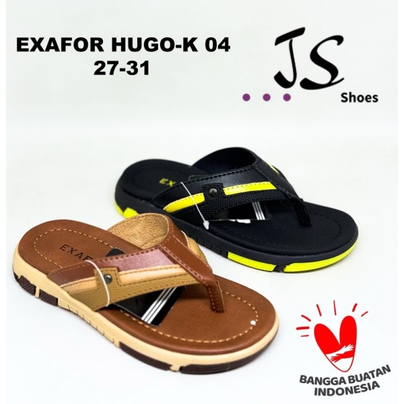EXAFOR HUGO 04 - SANDAL JEPIT CASUAL ANAK COWOK MERK EXAFOR ORIGINAL