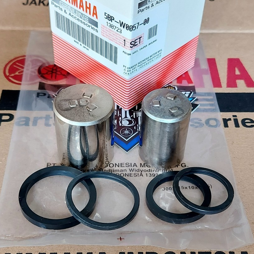 Piston + Seal Kaliper Cakram Depan SET Yamaha RX King 2002-2008, Scorpio 5BP-W0057-00