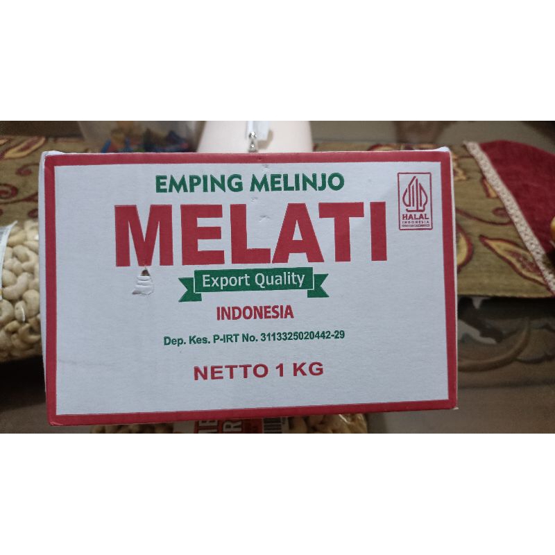 

Emping Melinjo Melati 1kg