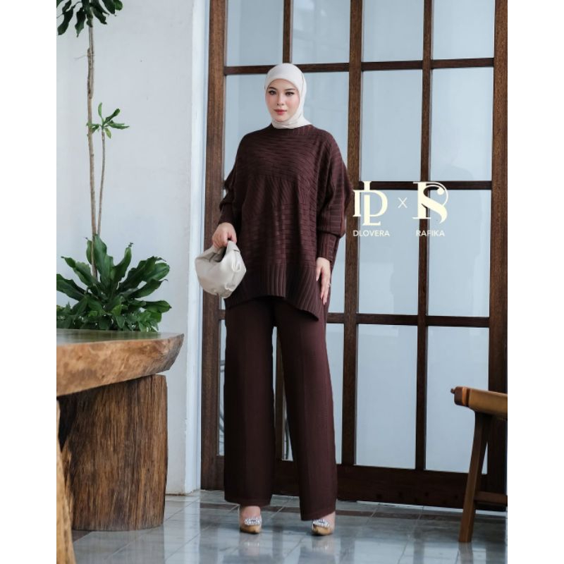 FINOLA SET BY RAFIKA X DLOVERA/SETCEL KNIT RAFIKA X DLOVERA