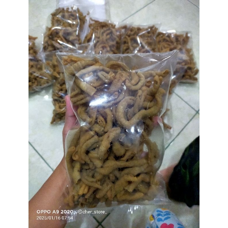 

usus krispi super keripik usus 250 gram