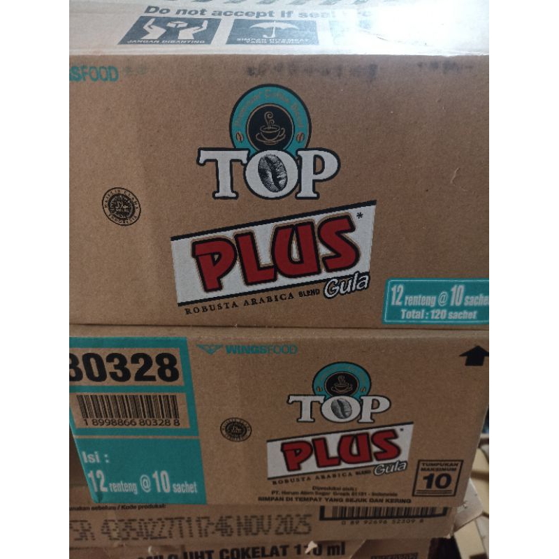 

Top plus gula 2kardus