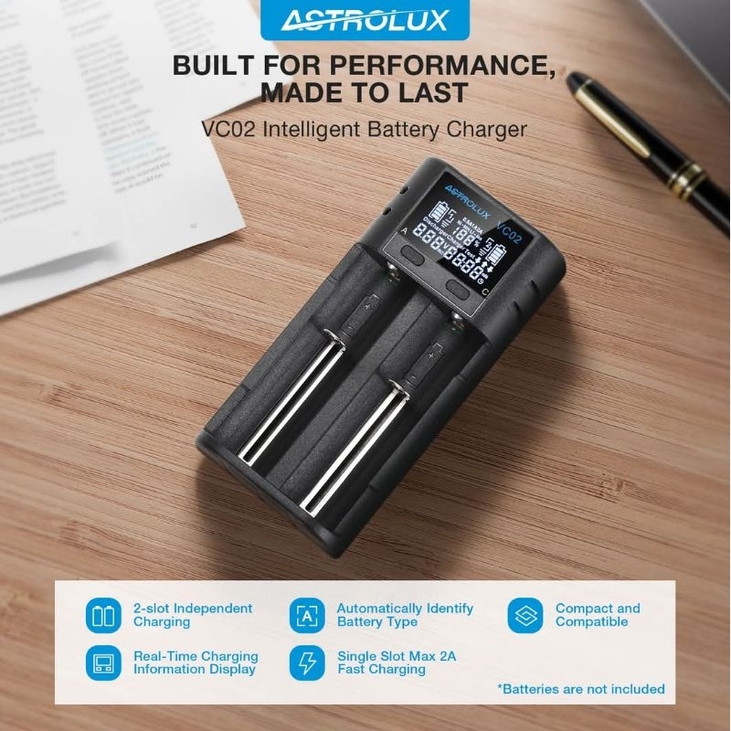 Astrolux VC02 Type-C port