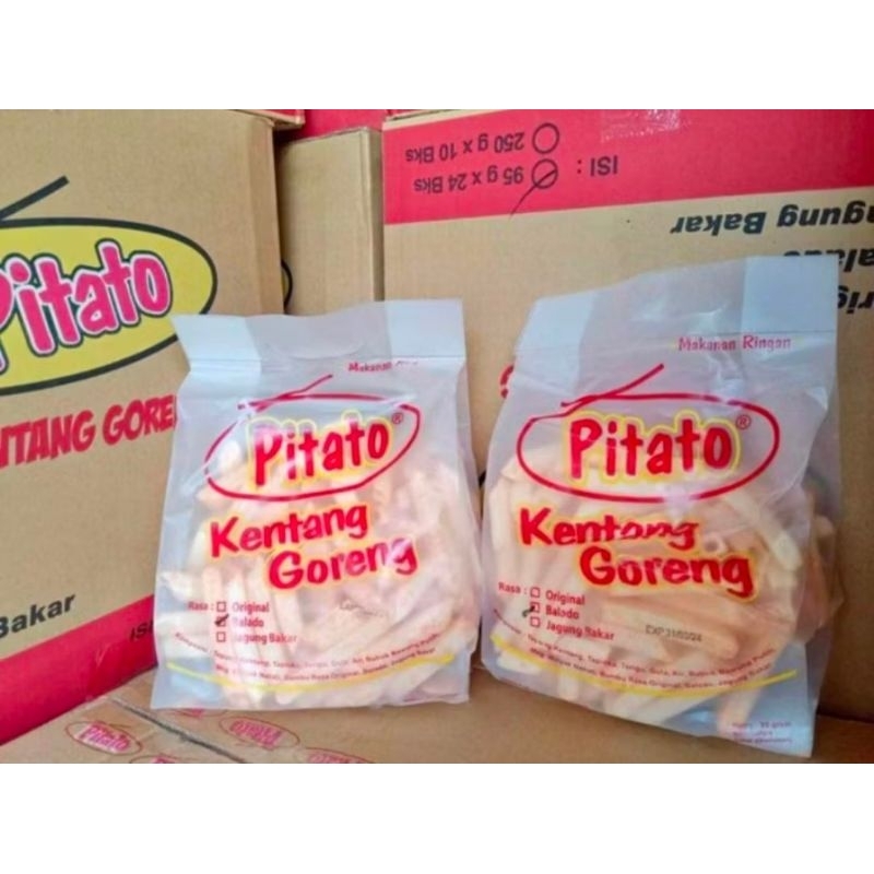 

Pitato Kentang balado | Kentang goreng pitato 95gr