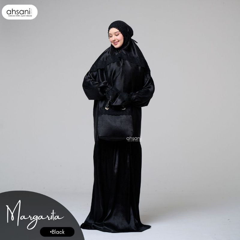 Mukena Terusan Margarita Armani Jaguar ORI By Ahsani