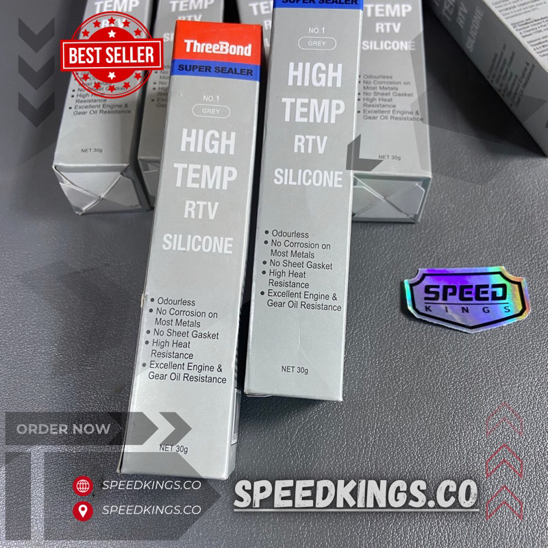 LEM TRIBON HIGHTEMP RTV SILICONE GREY
