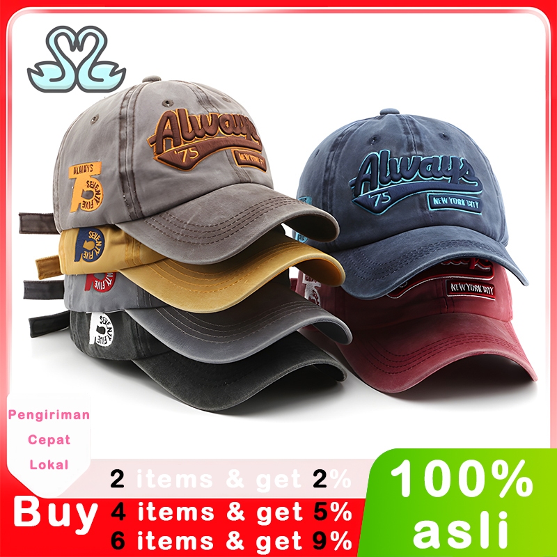 protection hat baseball retro fashionable denim untuk kkv unisex keren hat and casualmen's sun