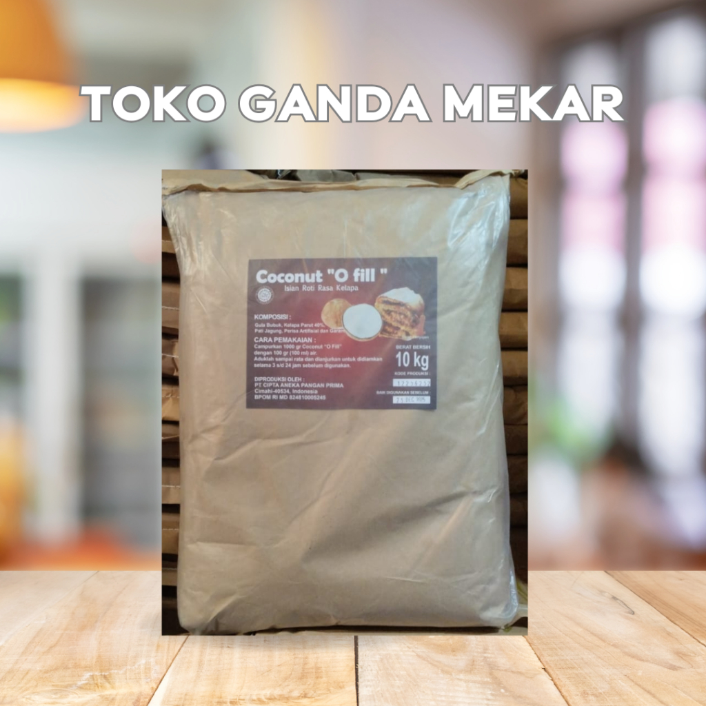

KELAPA BUBUK FILLING - COCONUT O FILL 168 (UNTUK ISIAN ROTI) 10KG