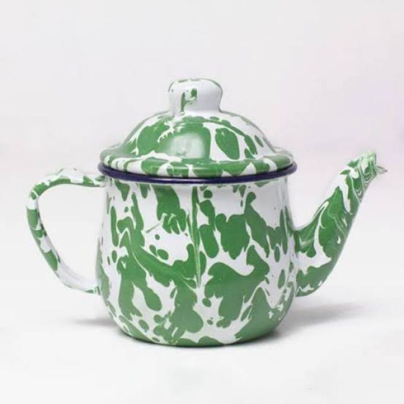 Teko Blirik Timbangan 12 CM - Teko Blirik Enamel Jadul 12 cm