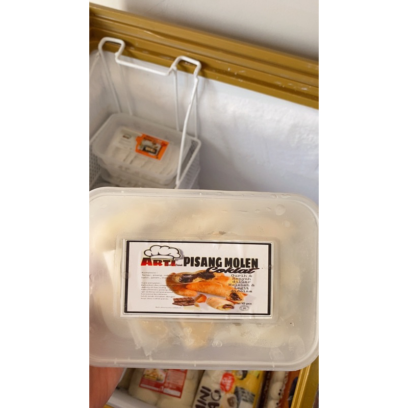 

Pisang molen isi coklat merk Arti 10 pcs