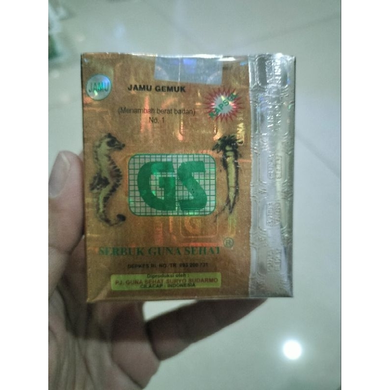 GS kapsul no 1 (Jamu Gemuk Badan)