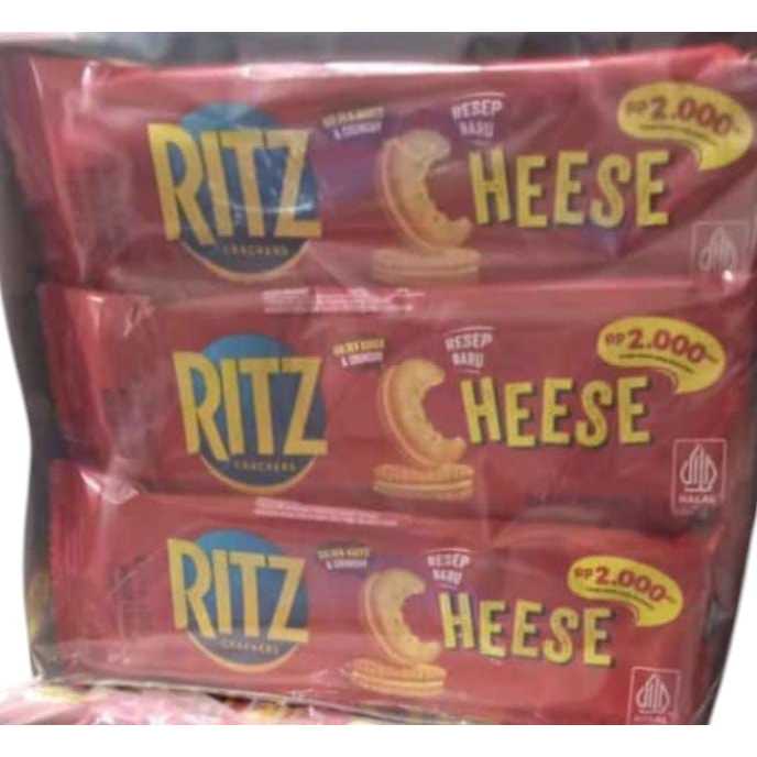 

CRACKER BARU dari RITZ CHEESE HARGA dan KEMASAN EKONOMIS ISI 12 x 27 Gram