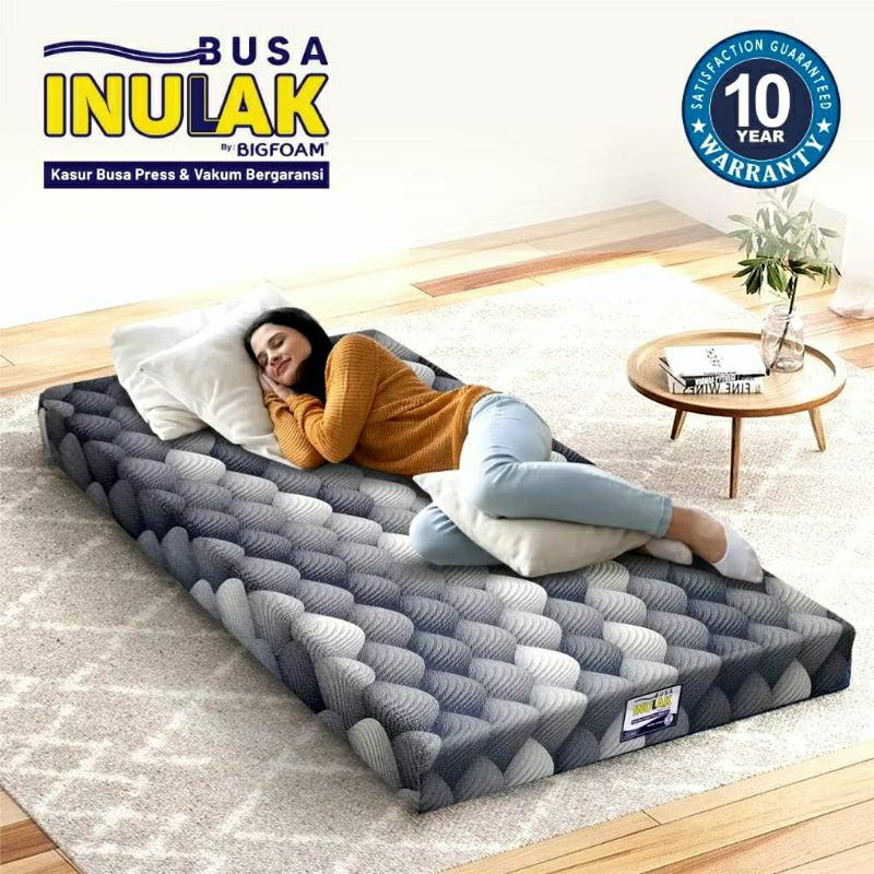 KASUR BUSA VAKUM INULAK BY BIGLAND GARANSI 10 TAHUN KASUR VAKUM PRESS AND ROLL