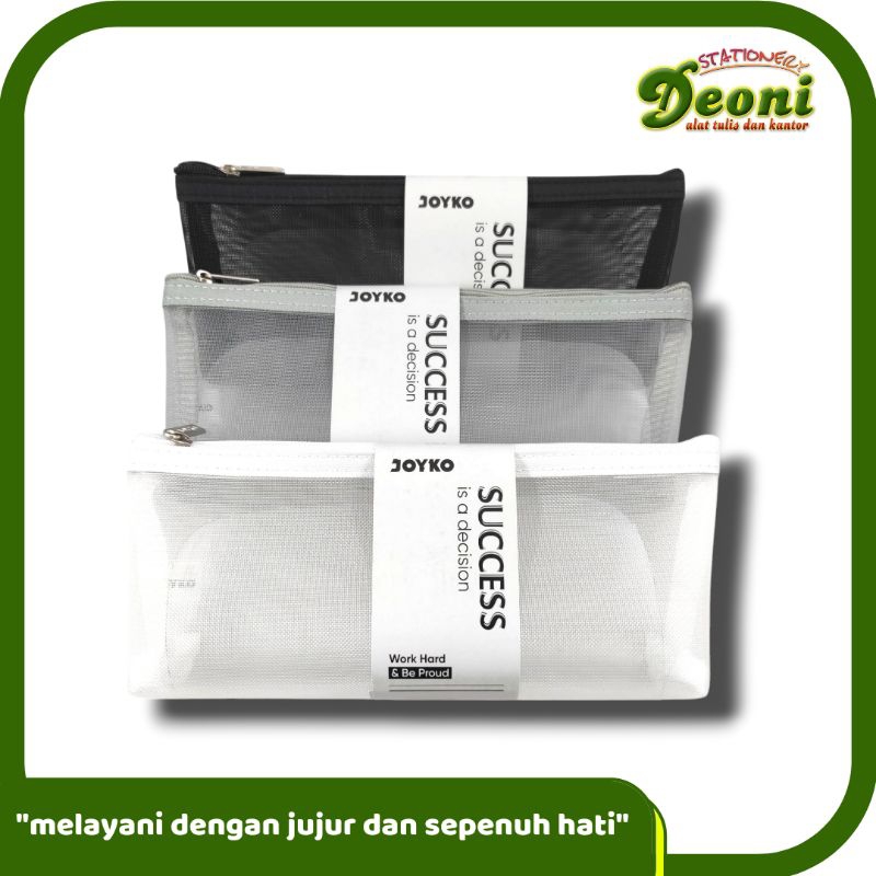 

JOYKO Pencil Case Kotak Pensil Transparant 21*9.5*4cm 2425