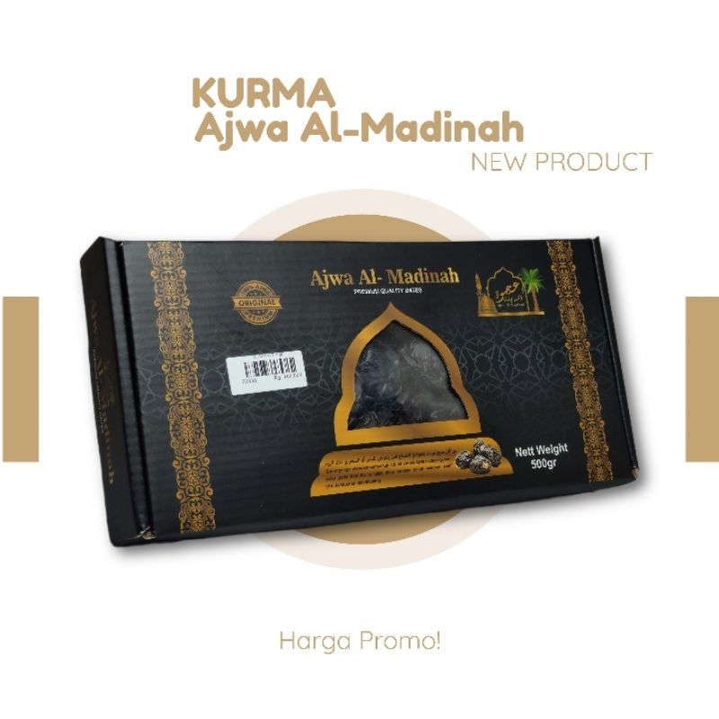 

KURMA AJWA AL-MADINAH [premium quality dates] Asli 500gram