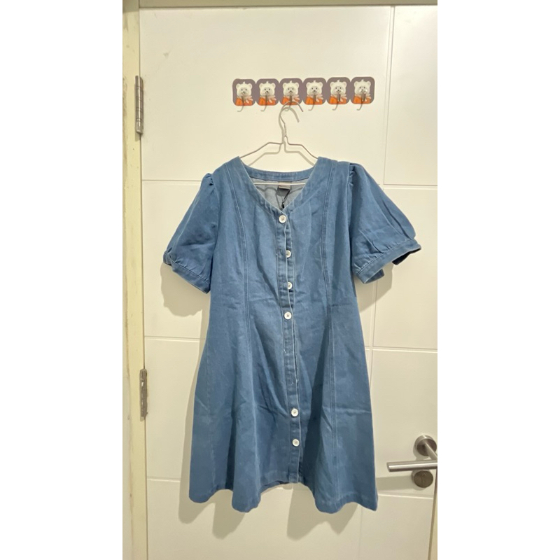 DRESS THIS IS APRIL DENIM