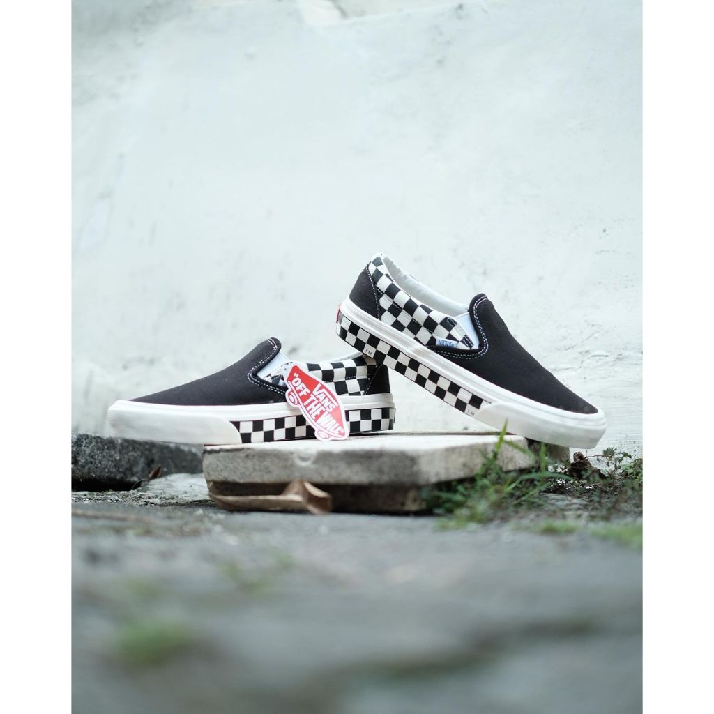 Vans Slipon SIDEWALL checkerboard