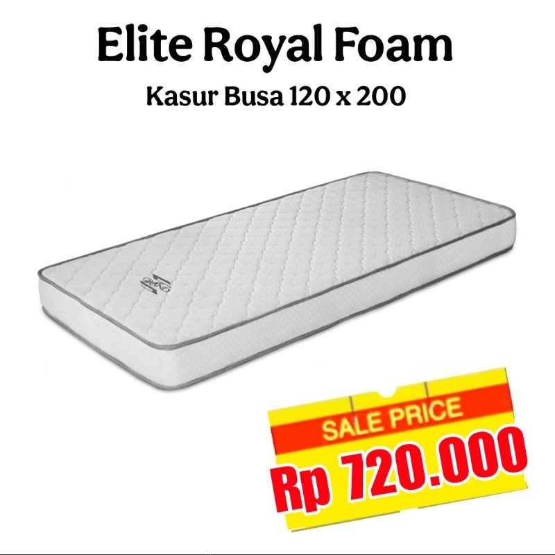 Kasur busa 120 x 200 Elite Royal Foam
