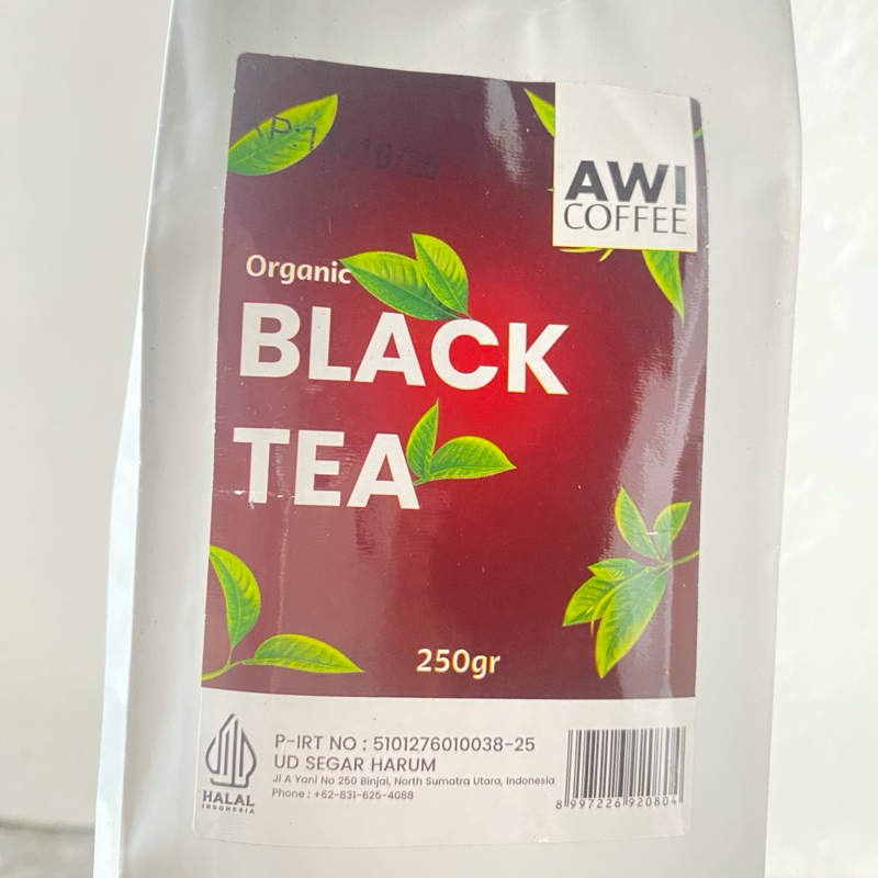 

Awi Black Tea Super 250gr | TEH HITAM ORGANIK BLACK TEA SUPER