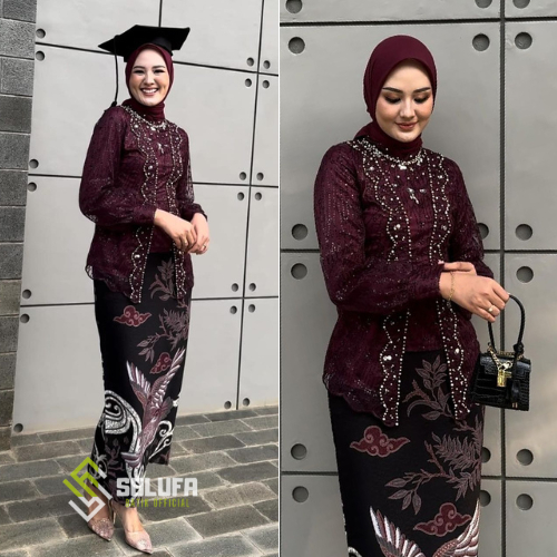 ORIGINAL KEBAYA MODERN COUPLE KEBAYA KUTUBARU WISUDA TUNANGAN LAMARAN BATIK BAJU COUPLE KONDANGAN