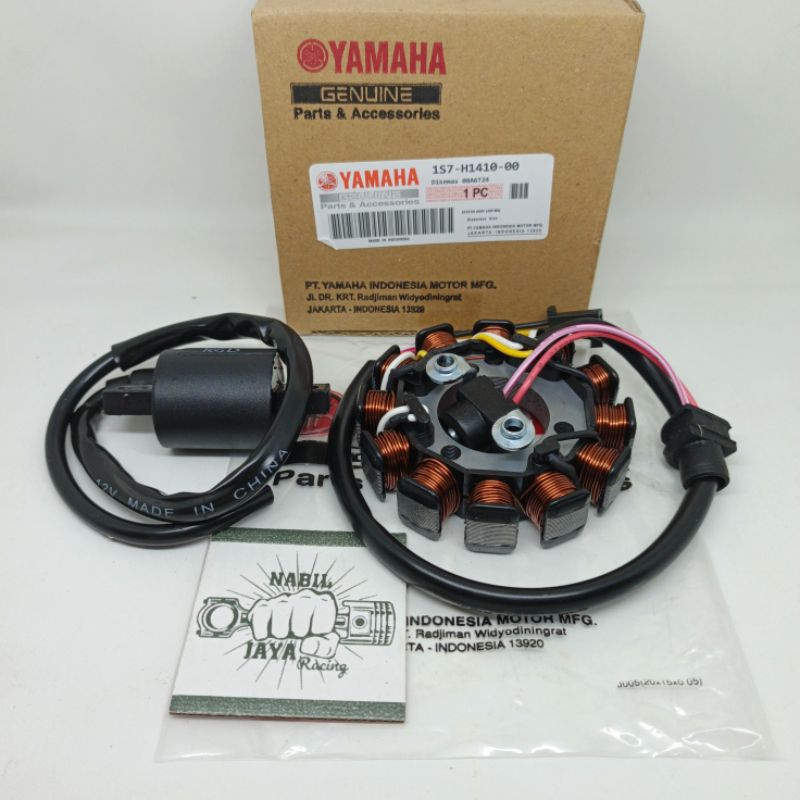 SPUL STATOR ASSY + KOIL KUIL 1S7 YAMAHA JUPITER MX OLD MX NEW 135 ORI