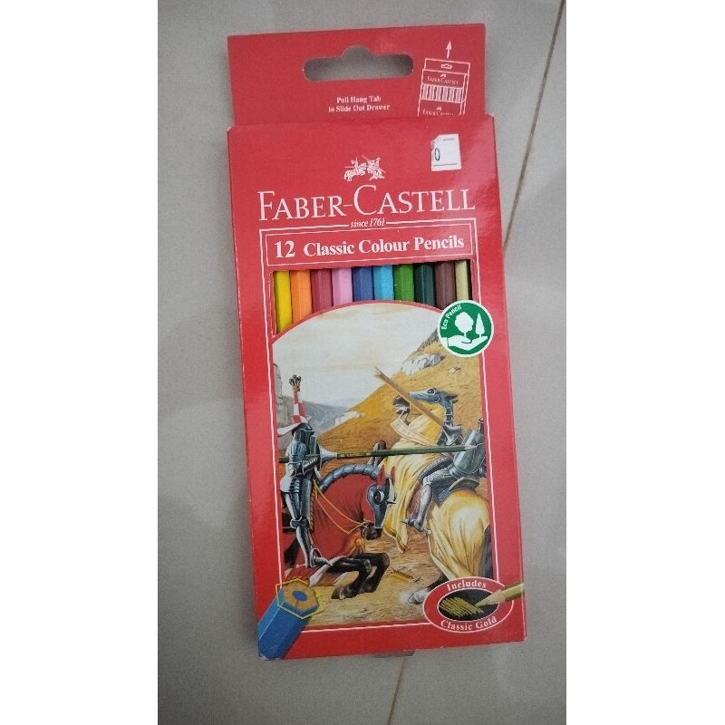 

[Ready Stock] FABER-CASTELL Colour Pencils 12