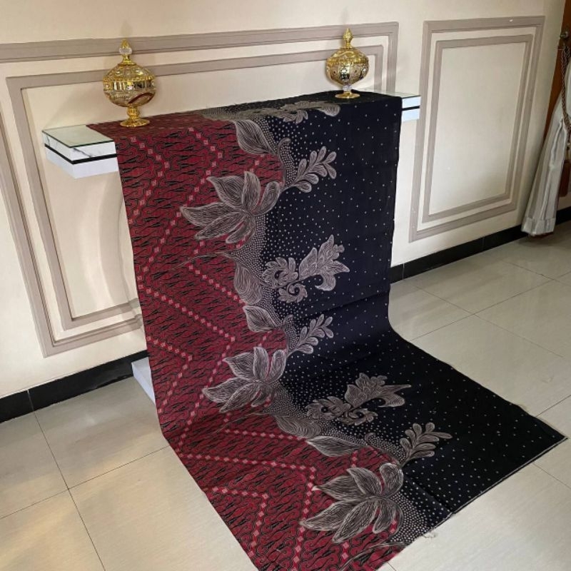 Kain Batik Meteran Katun Prima Halus Premium Kain Batik Printing Panjang 2 Meter Lebih