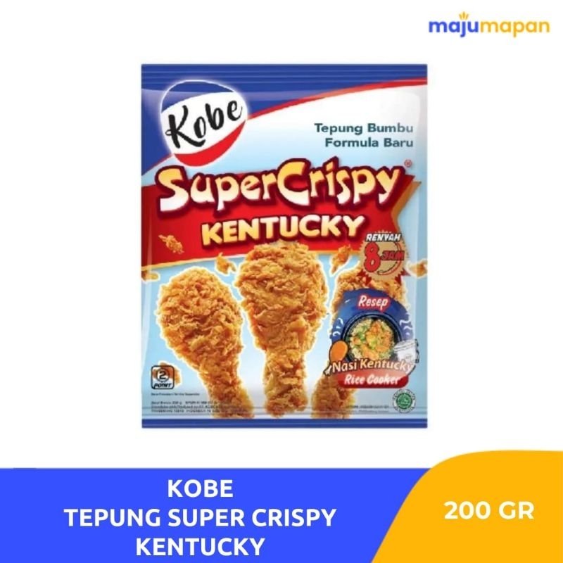 

Kobe Tepung Bumbu Super Crispy Kentucky 200 gr