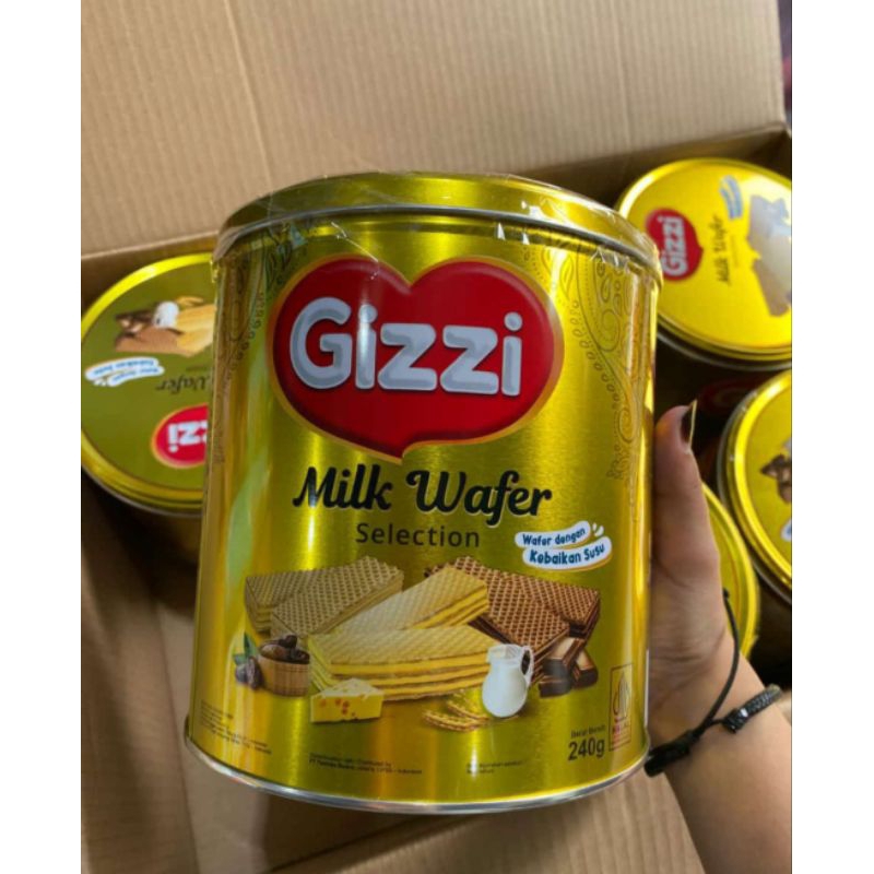 

Biskuit Gizzi 1 dus isi 6 kaleng