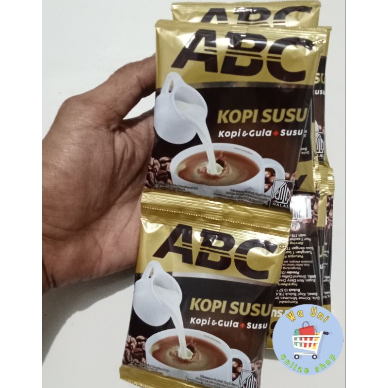 

COD Kopi Murah ABC susu 1 Renceng isi 10 Bungkus / promo kopi / Bayar di tempat