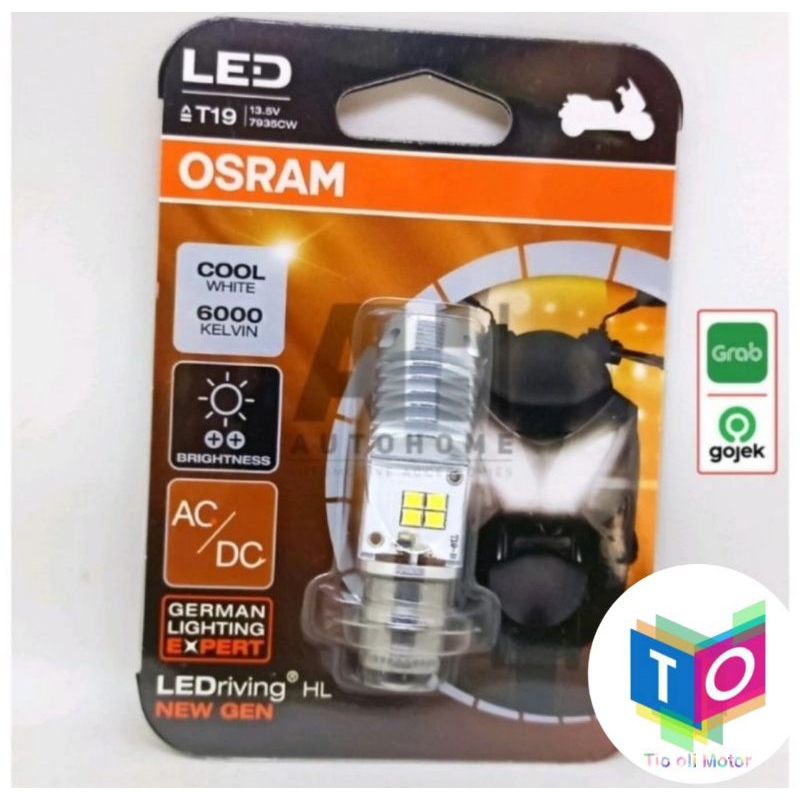 Bohlam Osram LED (Putih) / Bohlam LED Lampu Beat Mio Supra