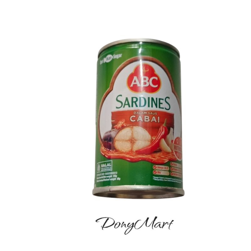 

ABC Sarden Saus Cabai 155 Gr