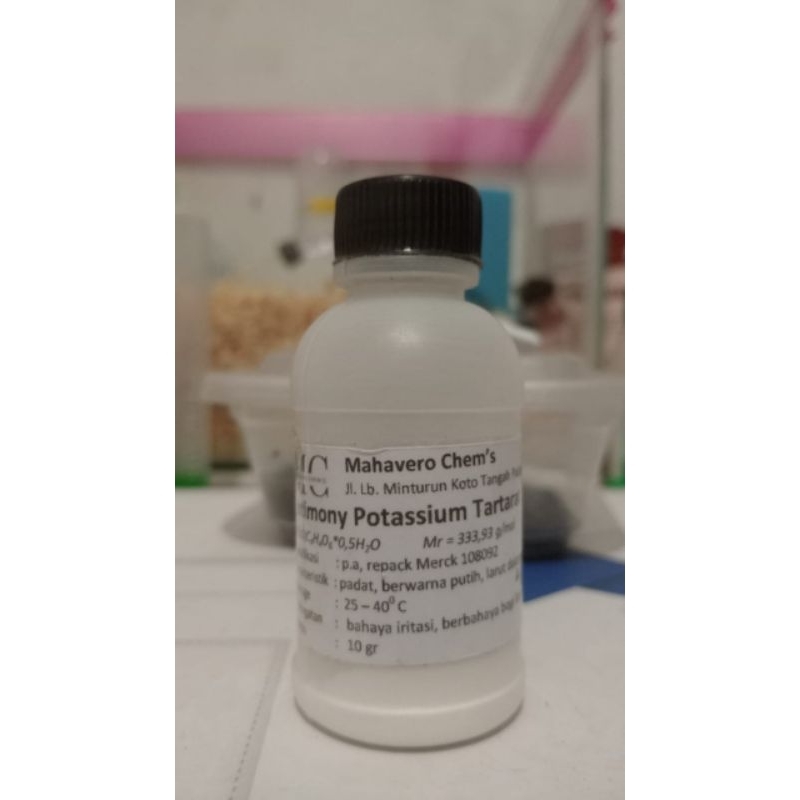 [PRELOVED] Antimony Potassium Tartarat -+ 9gram