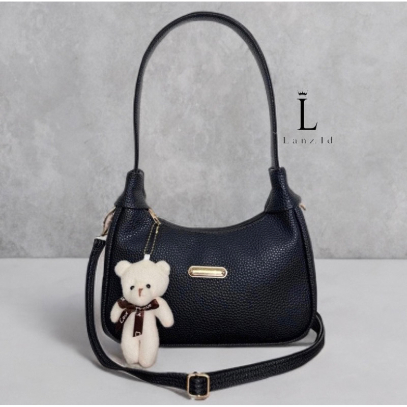 ZOORA TAS SELEMPANG BAHU WANITA/TAS TOTEBAG WANITA BAHU KEKINIAN (FREE BONEKA)