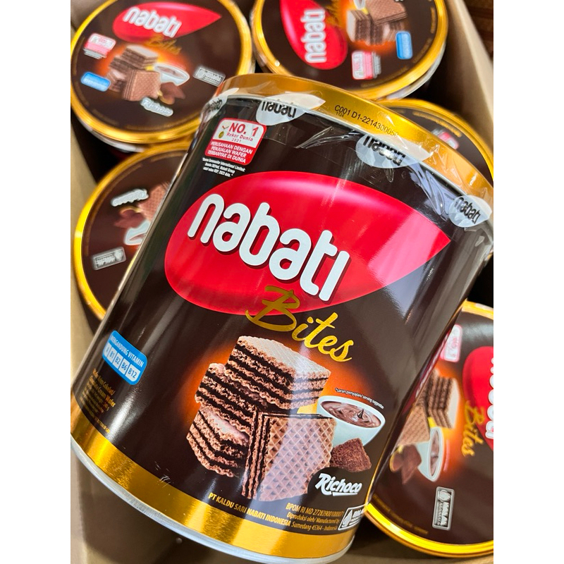 

Nabati Bites Richeese Kaleng 240gr