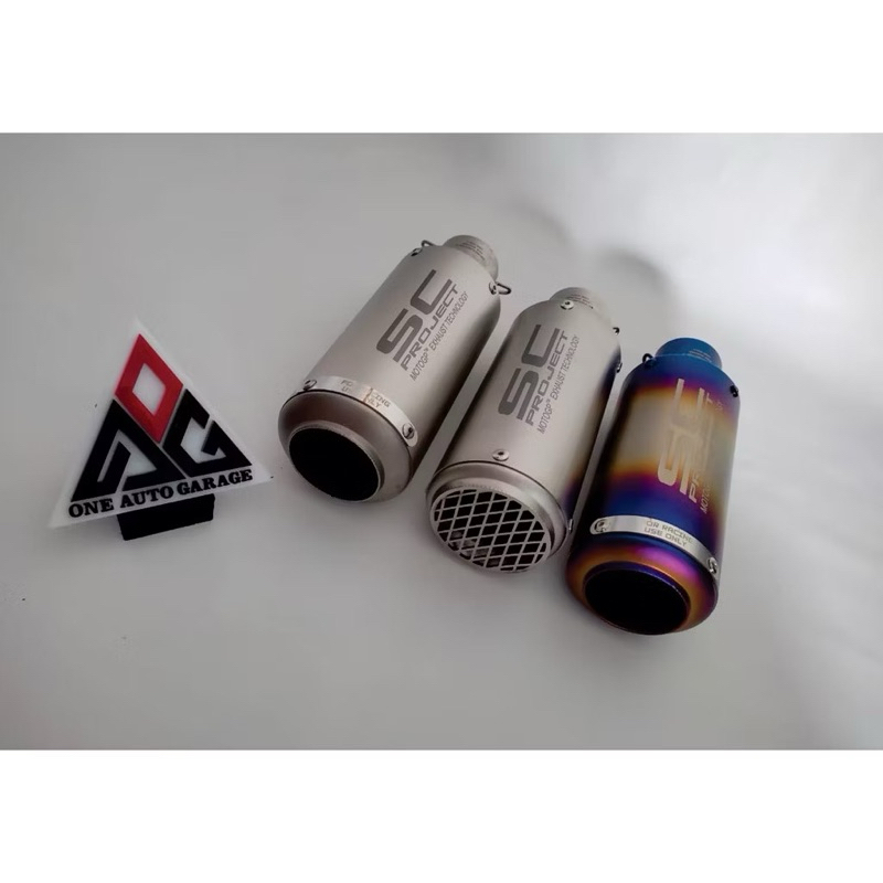 Knalpot SC PROJECT IMPORT TAIWAN INLET 50 mm Universal Sc project