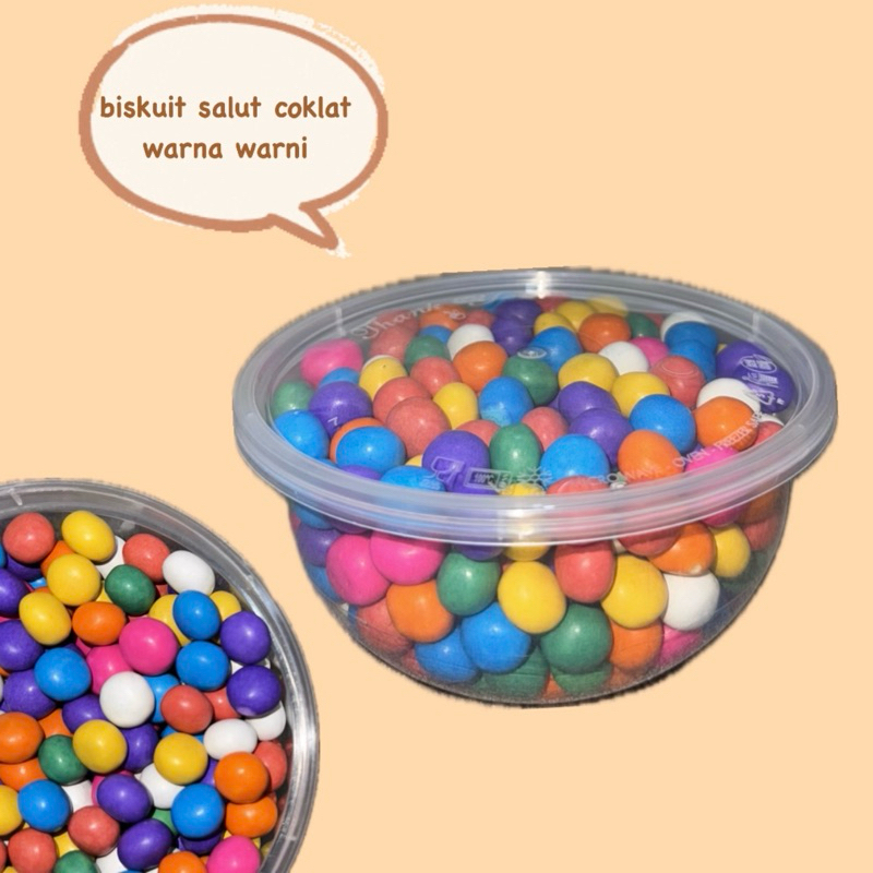 

BISKUIT COKLAT WARNA WARNI