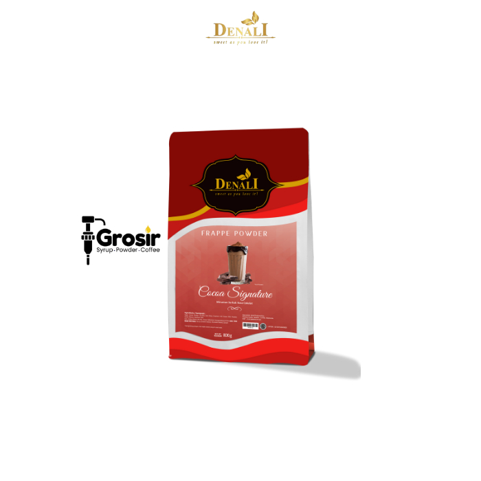 

Denali Cocoa Signature Powder - Bubuk Minuman Rasa Coklat Signature 800 g