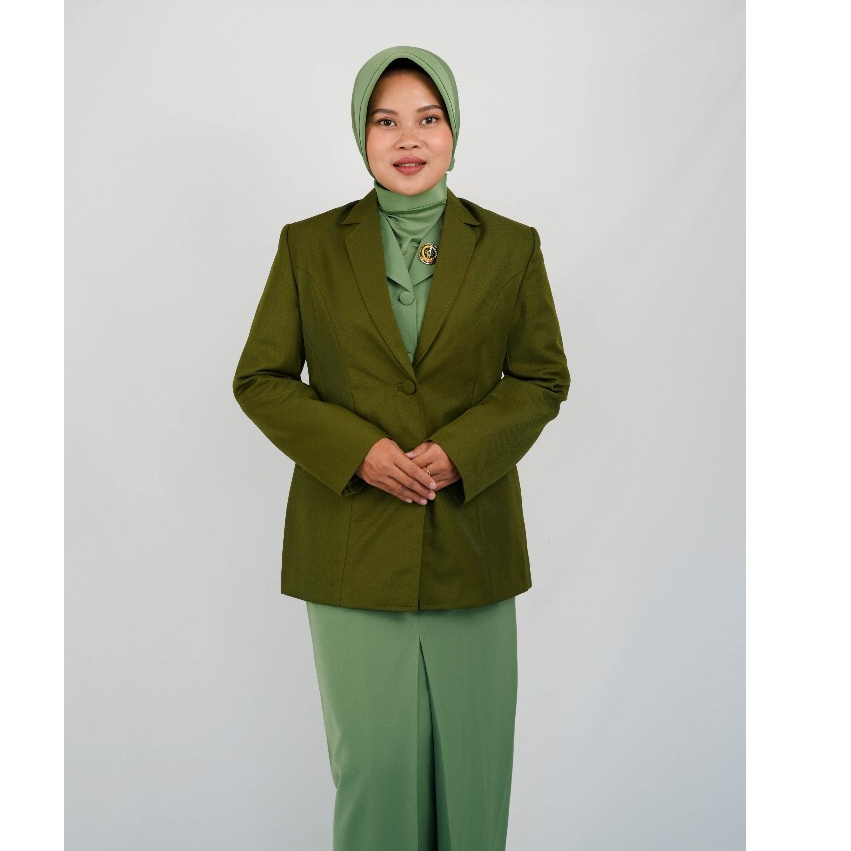 Jas PSU persit bahan kulit jeruk / sritex sesuai MUPUS