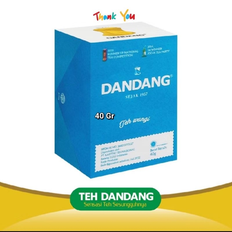 

Teh Dandang Biru 40 Gr Teh Lokal Instan 5.5