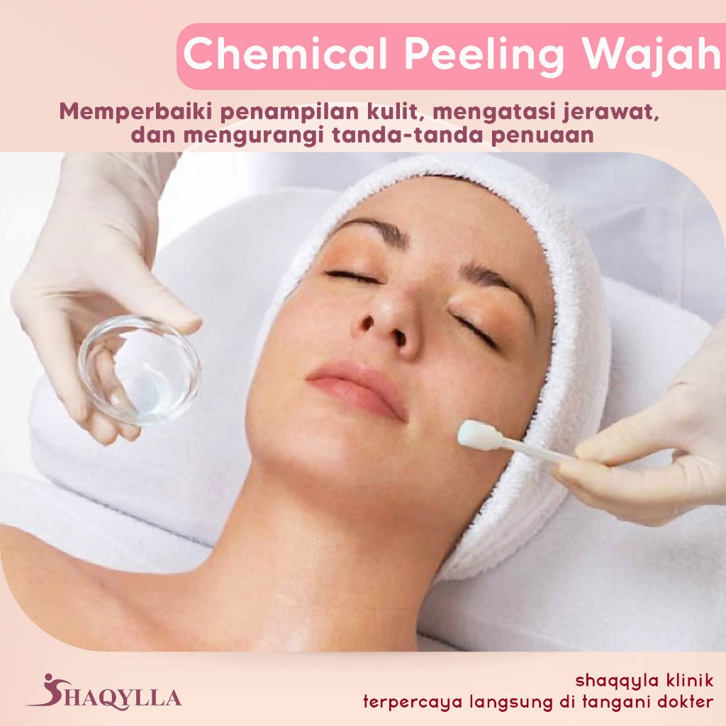 Shaqylla Treatment Perawatan Chemical Peeling Wajah Wajah Muka