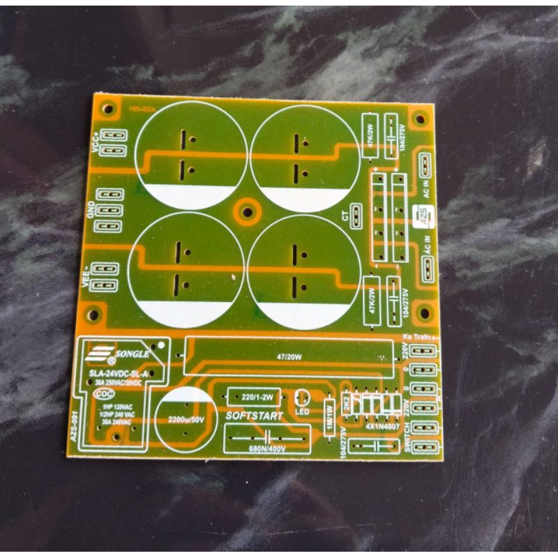 PCB PSU 4 Elco Plus Softstart