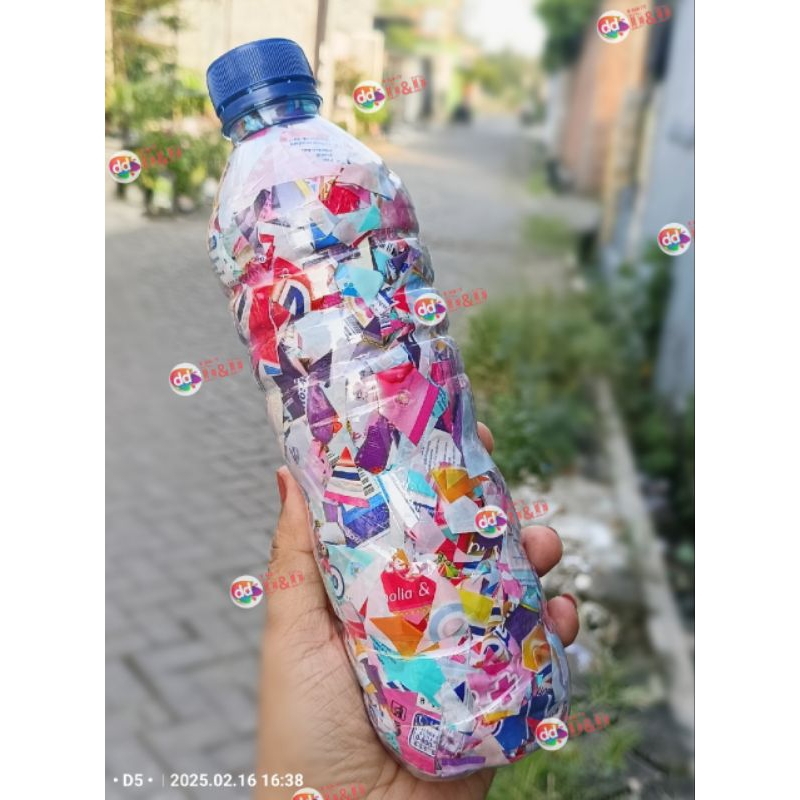 

Ecobrick -+200gr botol 600ml