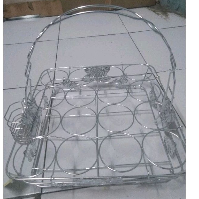 Rak Aqua stainless Homeluxe / Rak Aqua Gelas homeluxe