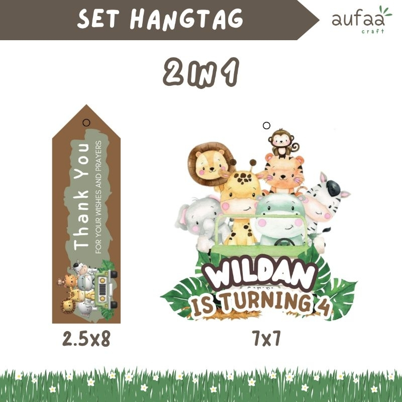 

Set 2in1 Hangtag Ulangtahun