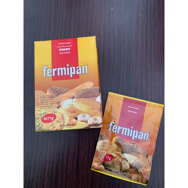 

FERMIPAN | RAGI INSTAN ( 1 sachet 11 gr | 1 box isi 4 sachet )