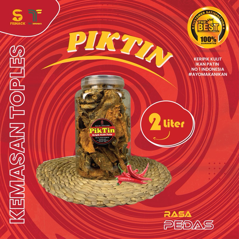 

Keripik Kulit Patin | Kulit Patin Asli | Piktin P 2L