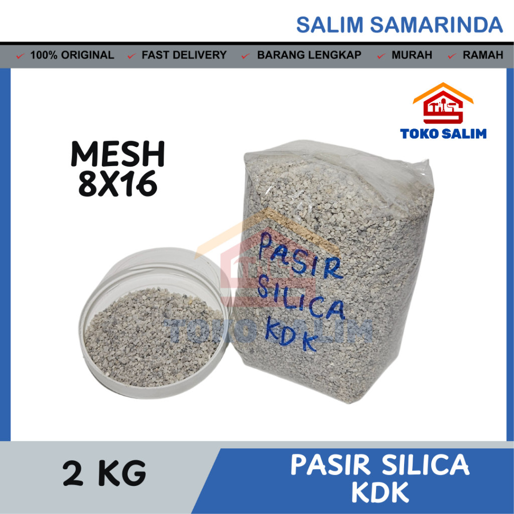 Media Filter Air (2KG) - Pasir Silica KDK 8x16